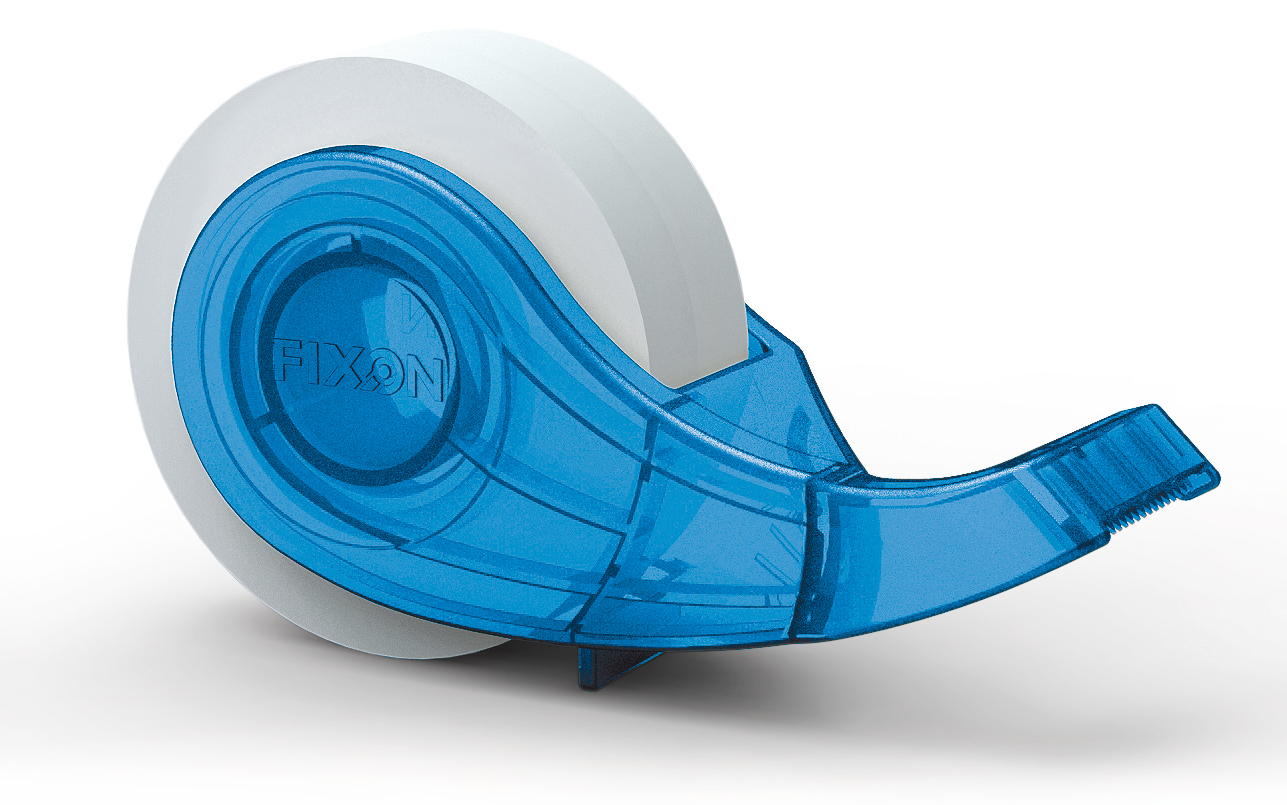 FIXON SMART - Klebefilmabroller in smartem Design inkl. 25m:19mm Klebefilm FIXON SMART - Klebefilmabroller in smartem Design inkl. 25m:19mm Klebefilm