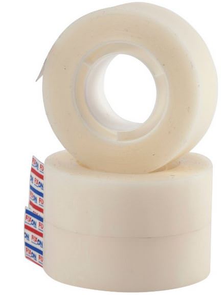 Invisible permanenter Klebefilm (Klebeband) permanent, beschriftbar, kopierneutral, 33m:19mm Invisible permanenter Klebefilm (Klebeband) permanent, beschriftbar, kopierneutral, 33m:19mm